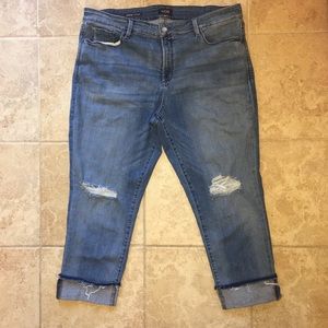 NYDJ Marnie distressed boyfriend jeans Size 18W